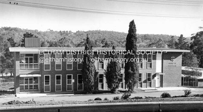 June Meeting – History of the former Shire of Eltham Office site